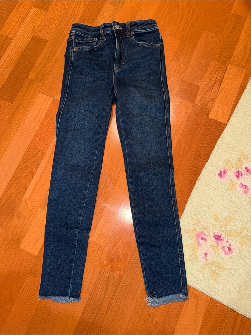 Dark Blue Women's Skinny Jeans